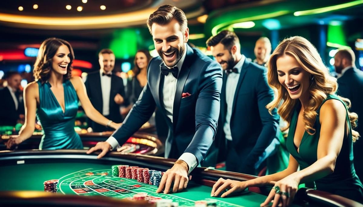 sports and casino style sections on bad 1777 for cricket football and entertainment interest